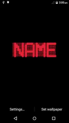 Play LED My Name Neon Live Wallpaper as an online game LED My Name Neon Live Wallpaper with UptoPlay