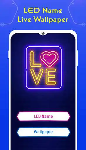 Play LED Name Live Wallpaper  and enjoy LED Name Live Wallpaper with UptoPlay