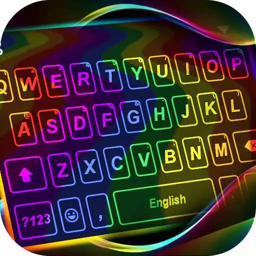 Play LED Neon Glow Keyboard Background APK