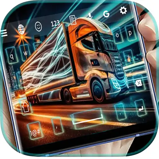 Play LED Neon Truck keyboard APK