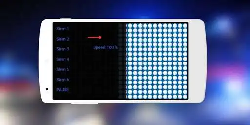 Play LED Police Lights simulator with emergency sirens as an online game LED Police Lights simulator with emergency sirens with UptoPlay