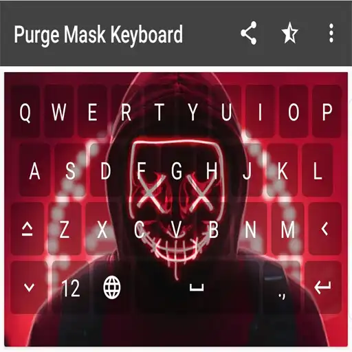 Play LED Purge Mask Keyboard Theme APK