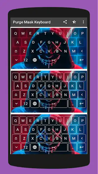 Play LED Purge Mask Keyboard Theme  and enjoy LED Purge Mask Keyboard Theme with UptoPlay