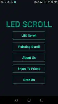 Play LED Scroll