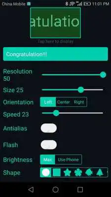 Play LED Scroll