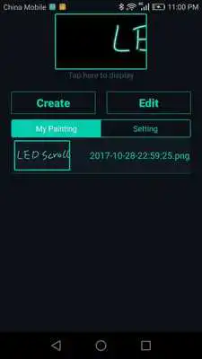 Play LED Scroll