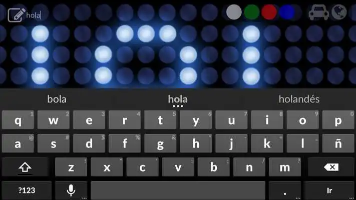 Play Led Text