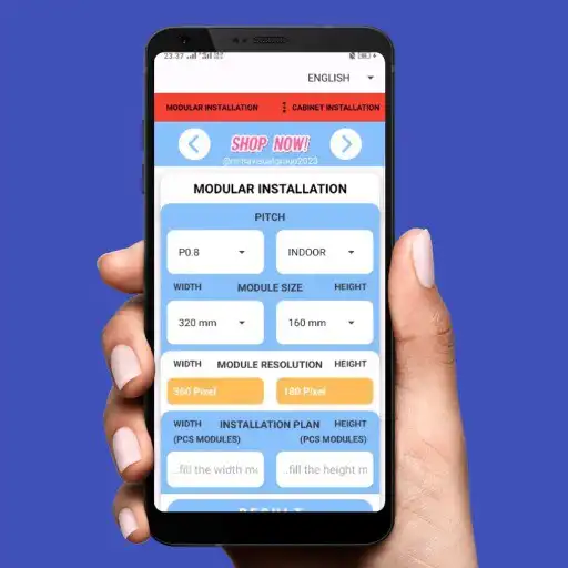 Play LED Videotron Calculator as an online game LED Videotron Calculator with UptoPlay