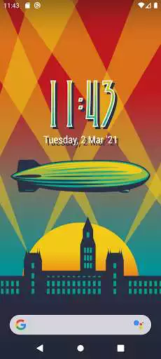 Play Led Zeppelin Clock Widget  and enjoy Led Zeppelin Clock Widget with UptoPlay
