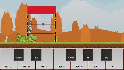 Play Leer Partituras Classic as an online game Leer Partituras Classic with UptoPlay