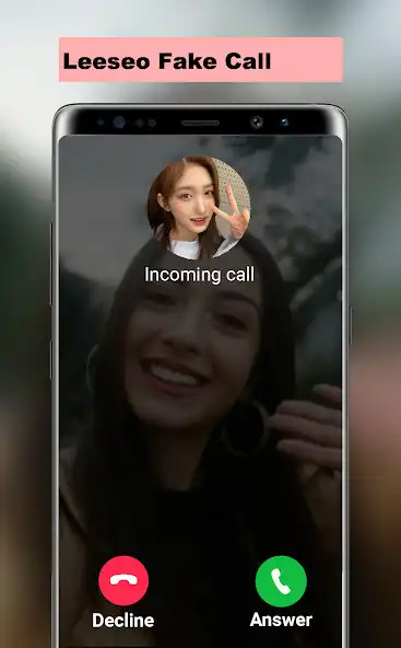 Play Leeseo Fake Call  and enjoy Leeseo Fake Call with UptoPlay