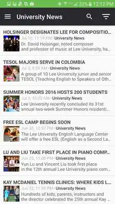 Play Lee University