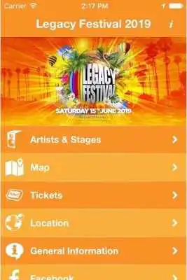 Play APK Legacy Festival 2019  and enjoy Legacy Festival 2019 with UptoPlay com.appmachine.p1853EG
