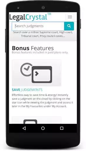 Play APK LegalCrystal  and enjoy LegalCrystal with UptoPlay com.gavista.legalcrystal