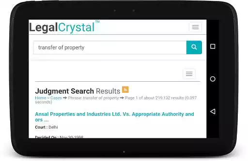 Play APK LegalCrystal  and enjoy LegalCrystal with UptoPlay com.gavista.legalcrystal
