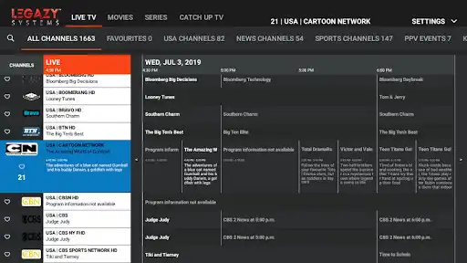 Play LEGAZY IPTV PLAYER as an online game LEGAZY IPTV PLAYER with UptoPlay
