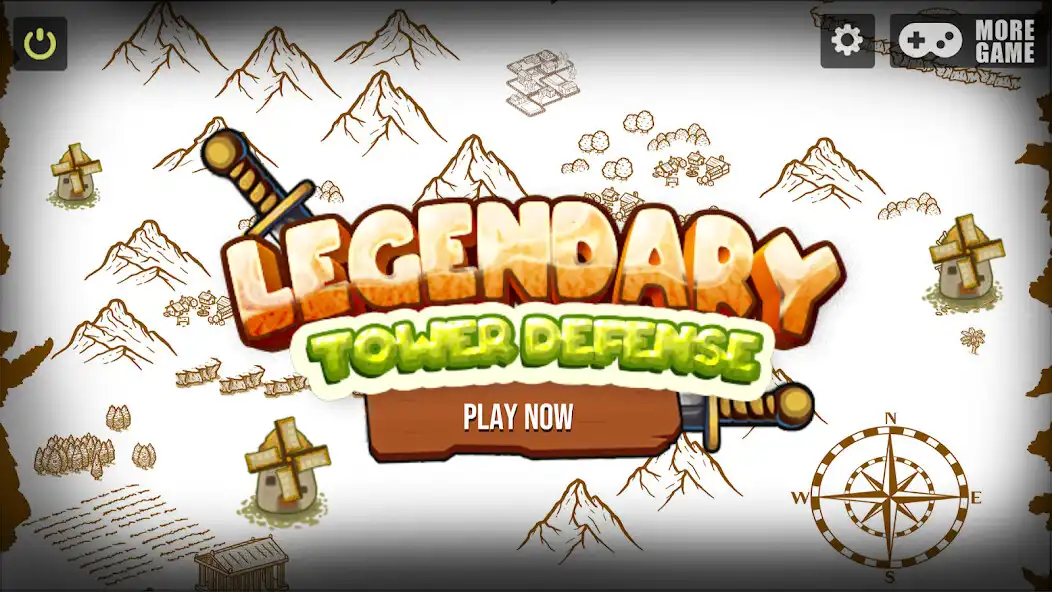 Play Legendary Tower Defense TD  and enjoy Legendary Tower Defense TD with UptoPlay