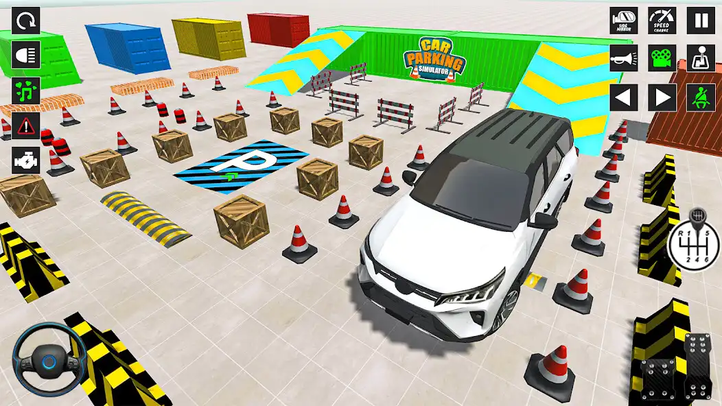 Play Legender Car parking 3d game as an online game Legender Car parking 3d game with UptoPlay