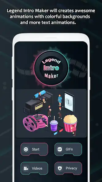 Play Legend - Intro Video Maker as an online game Legend - Intro Video Maker with UptoPlay