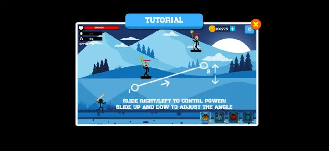 Play Legend of Stickman Battle as an online game Legend of Stickman Battle with UptoPlay