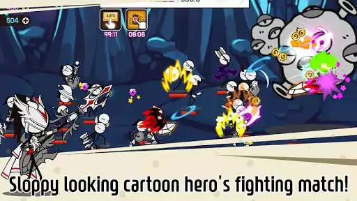 Play Legend of the cartoon - idle RPG as an online game Legend of the cartoon - idle RPG with UptoPlay