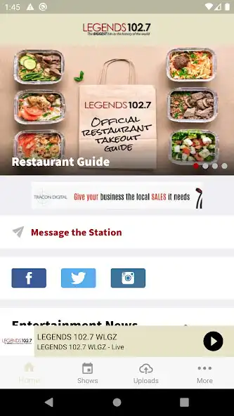 Play LEGENDS 102.7 WLGZ and enjoy LEGENDS 102.7 WLGZ with UptoPlay Play LEGENDS 102.7 WLGZ and enjoy LEGENDS 102.7 WLGZ with UptoPlay