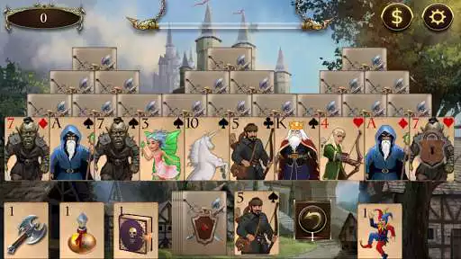 Play Legends of Solitaire Curse of the Dragons TriPeaks  and enjoy Legends of Solitaire Curse of the Dragons TriPeaks with UptoPlay