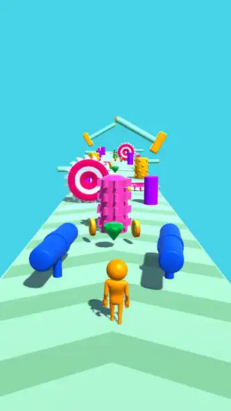 Play Legends Race 3D — Running Game as an online game Legends Race 3D — Running Game with UptoPlay