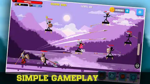 Play LEGEND STICKMAN : Rogue-like Shooting Game as an online game LEGEND STICKMAN : Rogue-like Shooting Game with UptoPlay