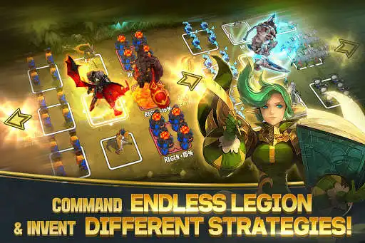Play Legion Master: Idle RTS as an online game Legion Master: Idle RTS with UptoPlay