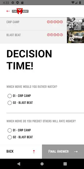 Play Legion M Film Scout as an online game Legion M Film Scout with UptoPlay