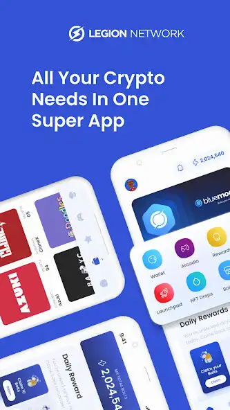 Play Legion Network Crypto SuperApp  and enjoy Legion Network Crypto SuperApp with UptoPlay