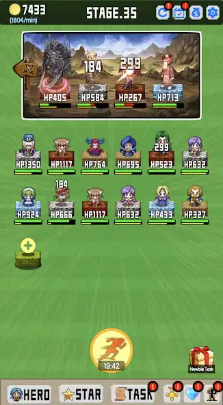 Play Legion Planner - Idle RPG as an online game Legion Planner - Idle RPG with UptoPlay