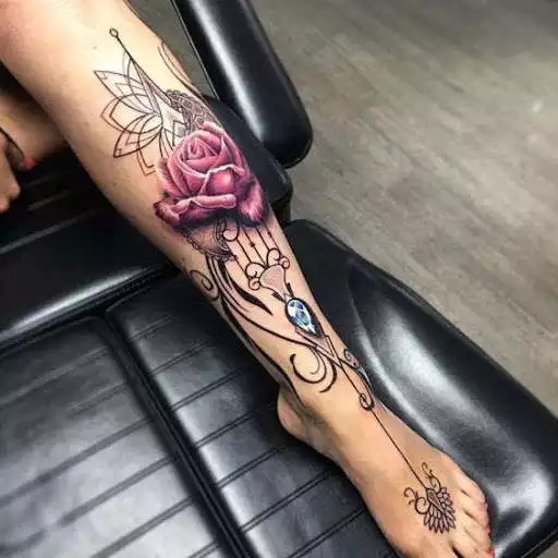 Play Leg Tattoos as an online game Leg Tattoos with UptoPlay