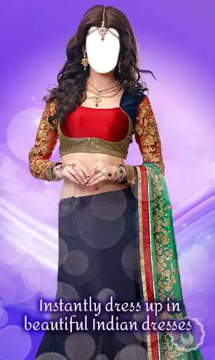 Play Lehenga Choli Dress Montage  and enjoy Lehenga Choli Dress Montage with UptoPlay