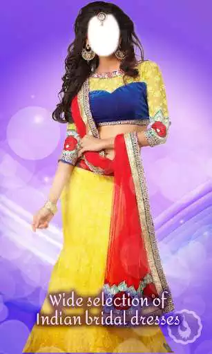 Play Lehenga Choli Dress Montage as an online game Lehenga Choli Dress Montage with UptoPlay