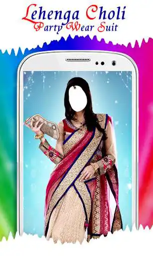 Play Lehenga Choli Party Wear Suit as an online game Lehenga Choli Party Wear Suit with UptoPlay