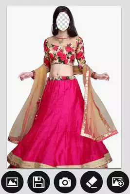 Play Lehenga Choli Photo Maker 2019