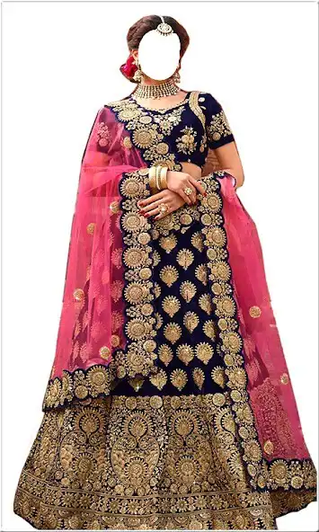 Play Lehenga Choli Photo Maker as an online game Lehenga Choli Photo Maker with UptoPlay