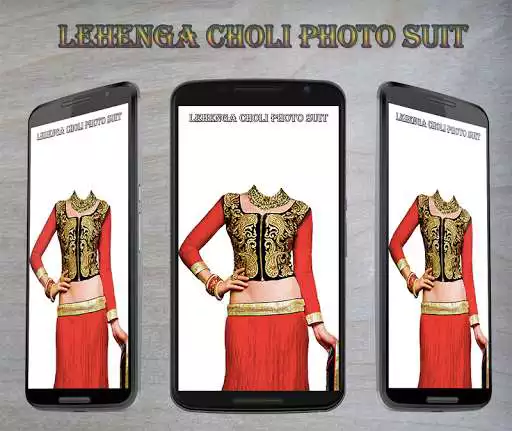 Play Lehenga Choli Photo Suit as an online game Lehenga Choli Photo Suit with UptoPlay