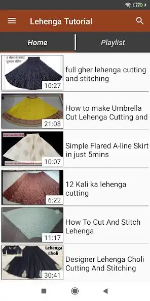 Play Lehenga Cut  Stitch Videos  and enjoy Lehenga Cut  Stitch Videos with UptoPlay