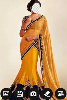 Play Lehenga Saree Photo Editor - Woman Lehenga Designs