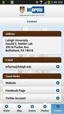Play Lehigh INFORMS