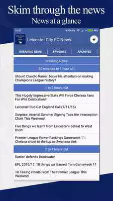 Play Leicester City News