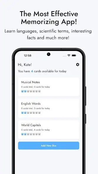 Play Leitner Box Flashcards  and enjoy Leitner Box Flashcards with UptoPlay