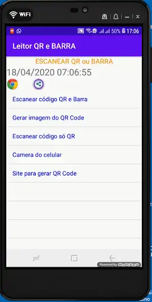 Play Leitor de QR Code e Barra do P as an online game Leitor de QR Code e Barra do P with UptoPlay