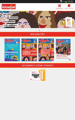 Play Le Kiosque CGT  and enjoy Le Kiosque CGT with UptoPlay