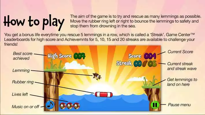 Play Lemmings Rescue