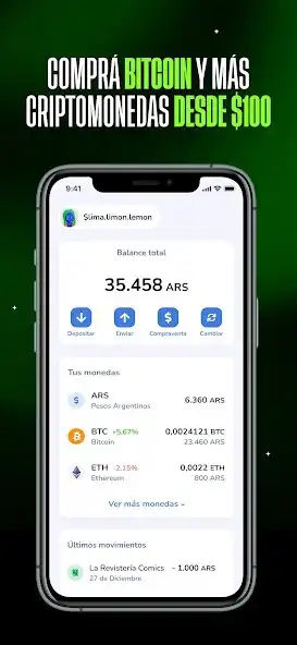 Play Lemon Cash: Comprá Crypto  and enjoy Lemon Cash: Comprá Crypto with UptoPlay