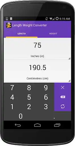 Play APK Length Weight Converter  and enjoy Length Weight Converter with UptoPlay ca.erictran.lengthweightconverter